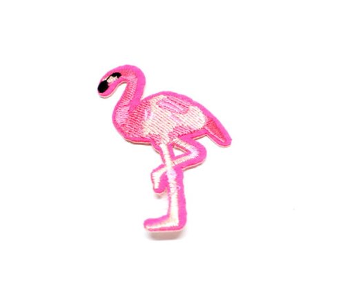 Aplicații termoadezive - flamingo (set 10 buc)
