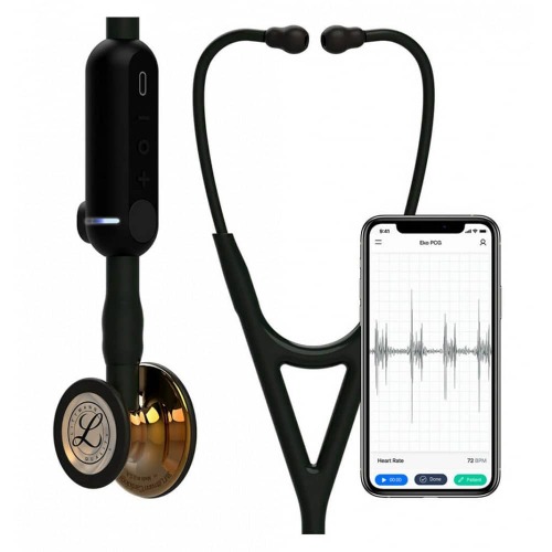 Stetoscop electronic core digital (black/high-polish copper), 3m littmann