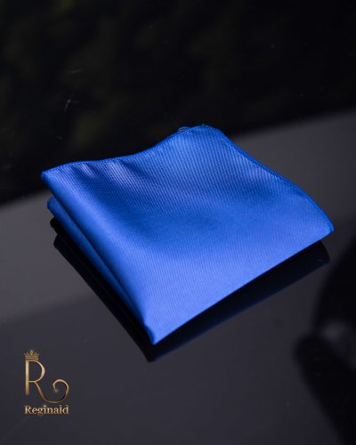 Batista albastra pentru sacou din microfibra - bs98