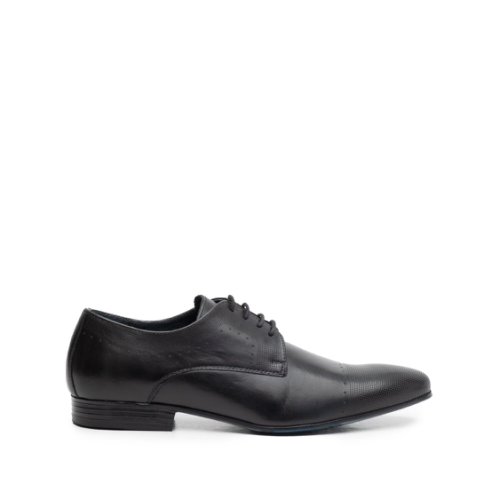 Pantofi eleganti barbati din piele naturala,leofex - 885 negru box