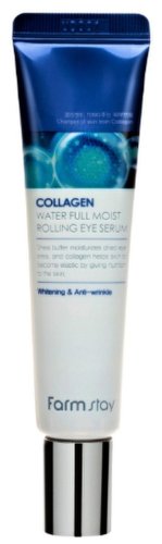 Farmstay collagen water full moist rolling eye serum 25ml