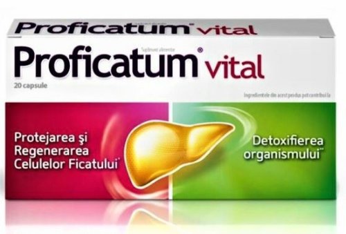 Proficatum vital - 60 capsule aflofarm