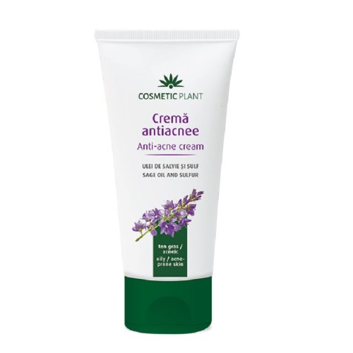 Cosmetic plant crema antiacnee salvie+sulf 30 ml