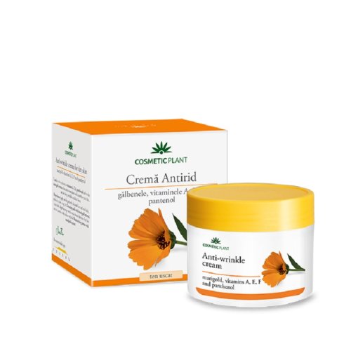 Cosmetic plant crema antirid galbenele+pantenol 50 ml