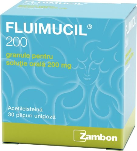 Fluimucil r 200 200mg/plic