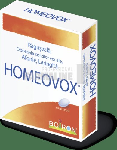 Homeovox 60 drajeuri 