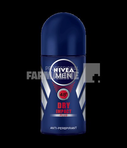 Nivea 81610 men dry impact deodorant roll-on 50 ml 