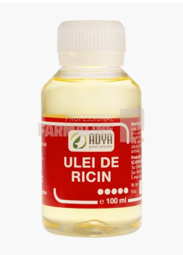 Adya Green Pharma Ulei ricin 100 ml