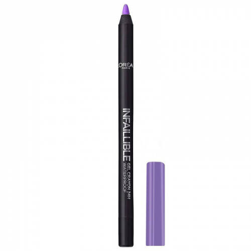 Creion de ochi rezistent la transfer l oreal paris infaillible gel crayon waterproof 24h, 11 violet va-va-voum