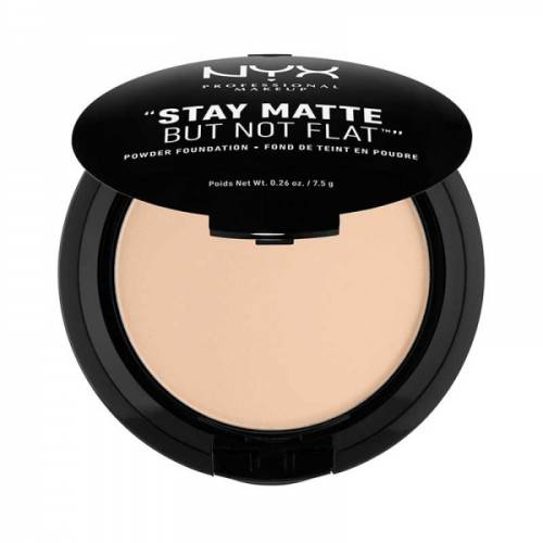 Fond de ten pudra nyx professional makeup stay matte but not flat nude beige 7.5 gr