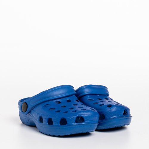 Papuci copii albastri din material sintetic gigi