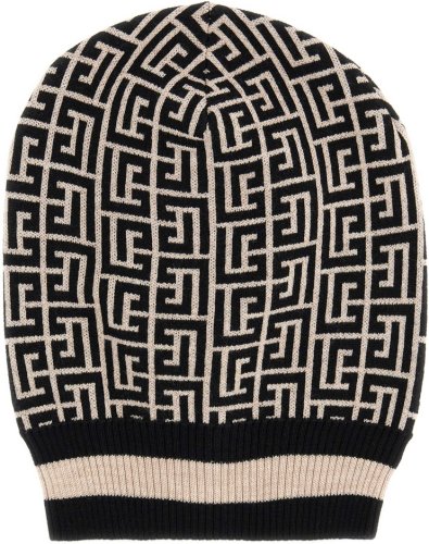 Balmain woolen hat black