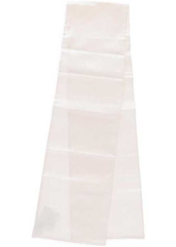Corneliani solid color cerimony foulard white
