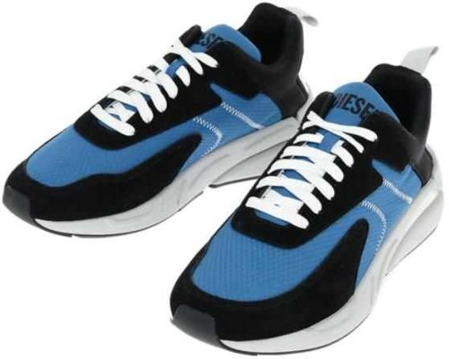 Diesel two-tone s-serendipity low cut sneakers blue