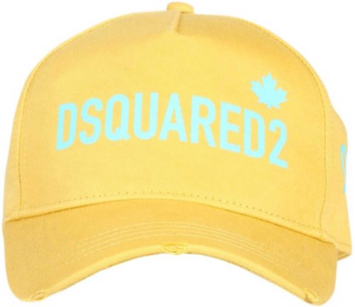 Dsquared2 baseball cap yellow