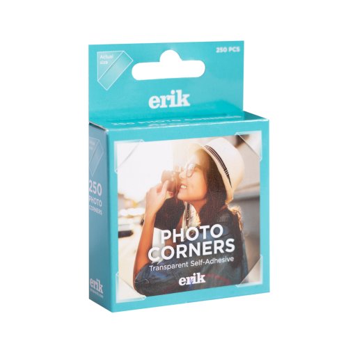 Adeziv fotografii - photo corners, transparent self-adhesive | grupo erik