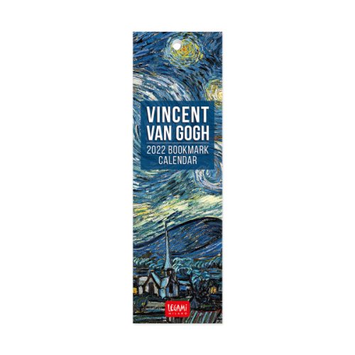 Calendar 2022 - bookmark - vincent van gogh, 5.5x18 cm | legami