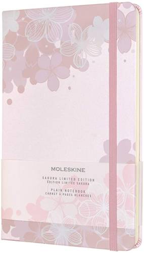 Carnet - moleskine large plain - sakura limited edition - light pink | moleskine