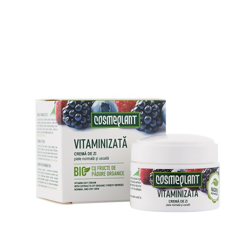Crema vitaminizata de zi cu fructe de padure | cosmeplant