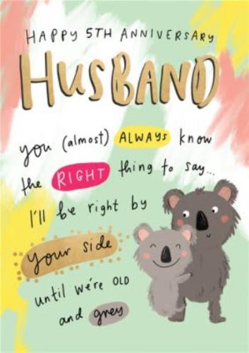 Felicitare - husband right by your side, koalas | pigment productions