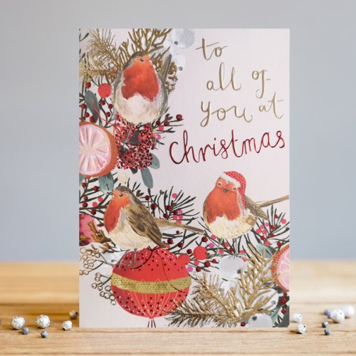Felicitare - to all of you at christmas | louise tiler designs