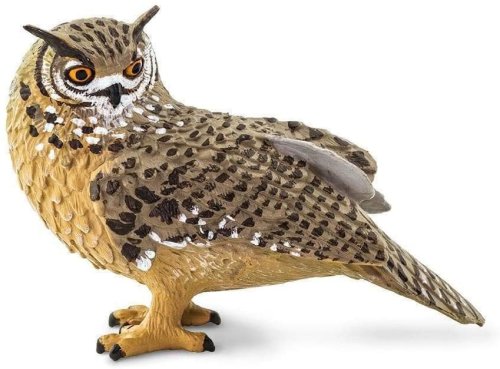 Figurina - wildlife animal - eagle owl | safari