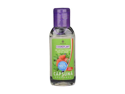 Gel antibacterian cu capsuna, 50 ml | cosmeplant
