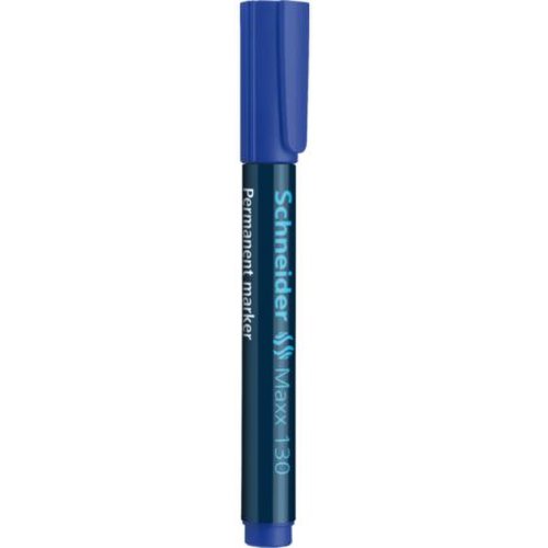 Marker permanent - maxx 130 - albastru, 1-3 mm | schneider