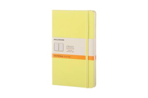 Moleskine citron yellow large ruled - notebook hard | moleskine