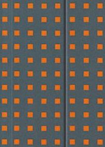 Quadro notebook grey on orange lined. b6 | paper oh