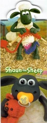 Shaun the sheep knitting magnetic bookmark | if (that company called)