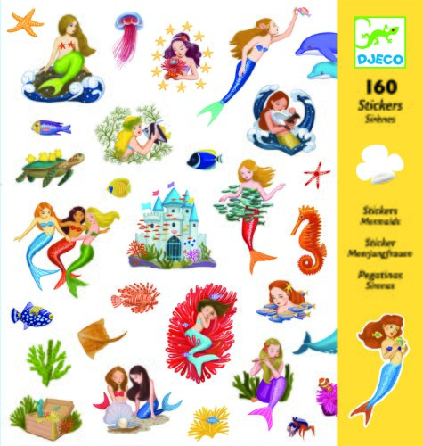 Stickere - mermaids | djeco