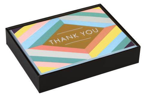 Sticky notes geometric pastel luxe thank you - mai multe modele | littlehampton book services ltd