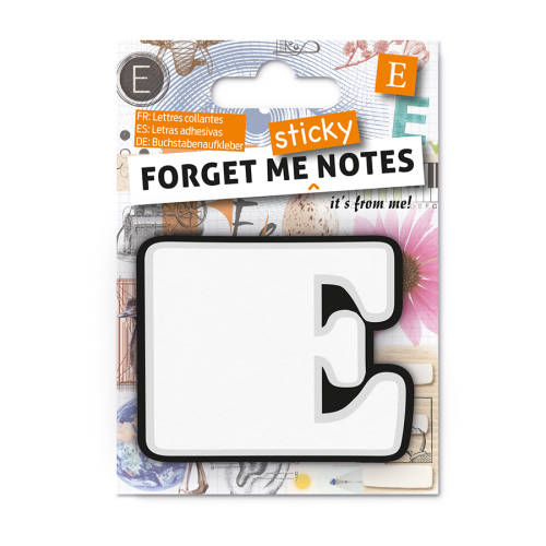Sticky notes - litera e | if (that company called)
