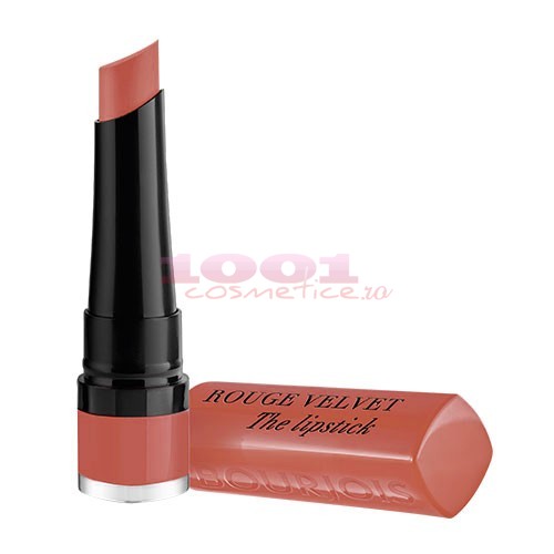 Bourjois rouge velvet the lipstick ruj de buze peach tan 15