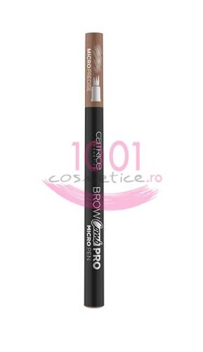 Catrice brow comb pro micro pen creion tip carioca pentru sprancene ash blond 010