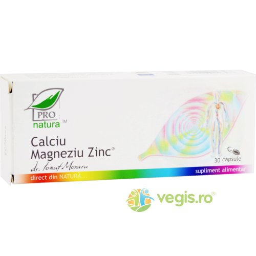 Calciu magneziu zinc 30cps