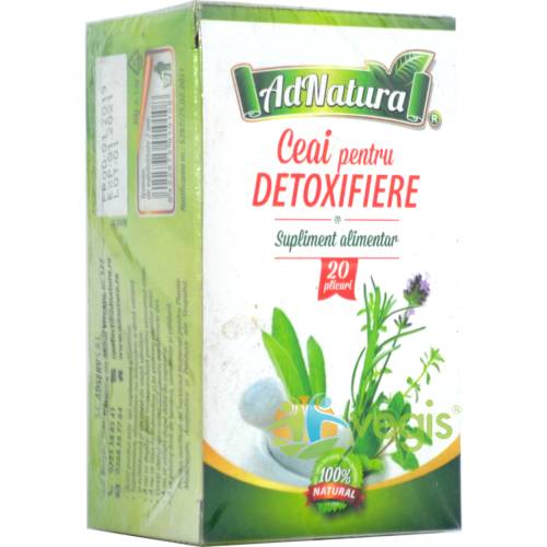 Adnatura Ceai pentru detoxifiere 20dz