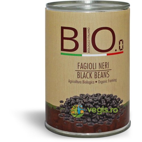 Fasole neagra fara gluten ecologica/bio 400g