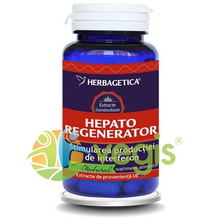Herbagetica Hepato regenerator 60cps