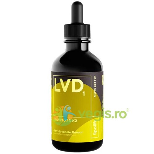 Lvd1 - vitamina d3 si vitamina k2 lipozomala 60ml