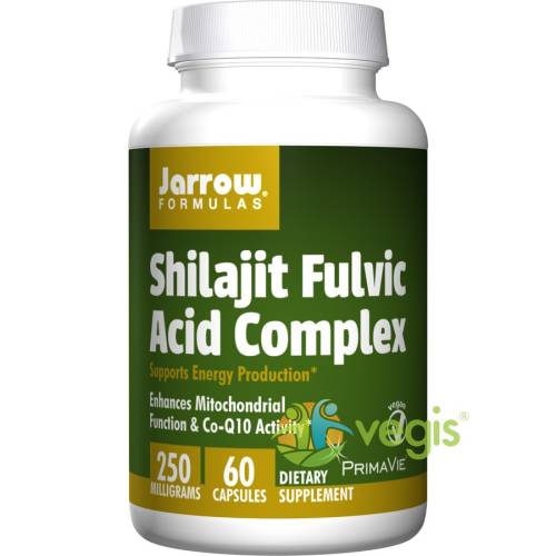 Jarrow formulas Shilajit fulvic acid complex 250mg 60cps
