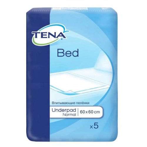 Aleze absorbante - tena bed underpad normal 60x60 cm, 5 buc