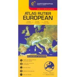 Atlas rutier european, editura cartographia