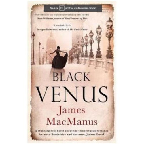 Black venus - james macmanus, editura prelude
