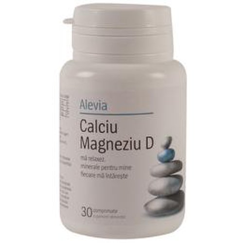 Calciu magneziu vitamina d alevia, 30 comprimate