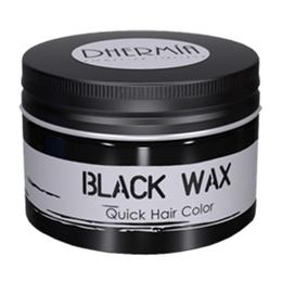 Ceara modelatoare cu pigment negru - dhermia crazy color black wax quick hair color, 80ml