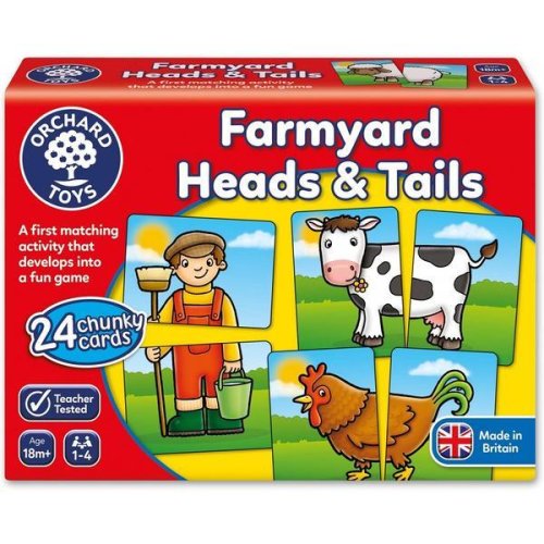 Farmyard heads and tails. asocieri: prietenii de la ferma 