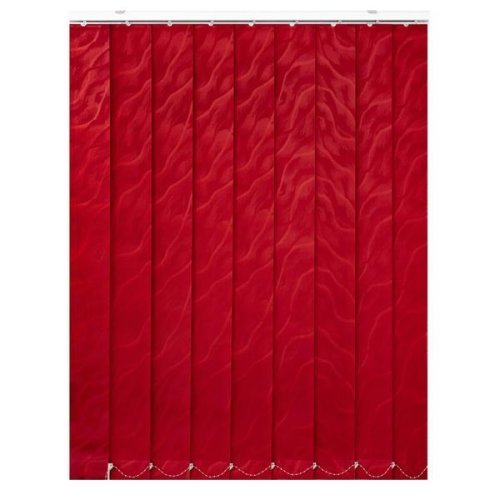 Jaluzele verticale textile, beata rosu, l 110 cm x h 230 cm