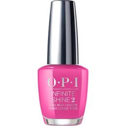 Lac de unghii opi infinity shine 2 lisbon collection no turnback from pink street, 15 ml